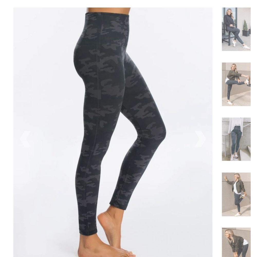 SPANX Look at Me Now Camouflage Leggings XS
